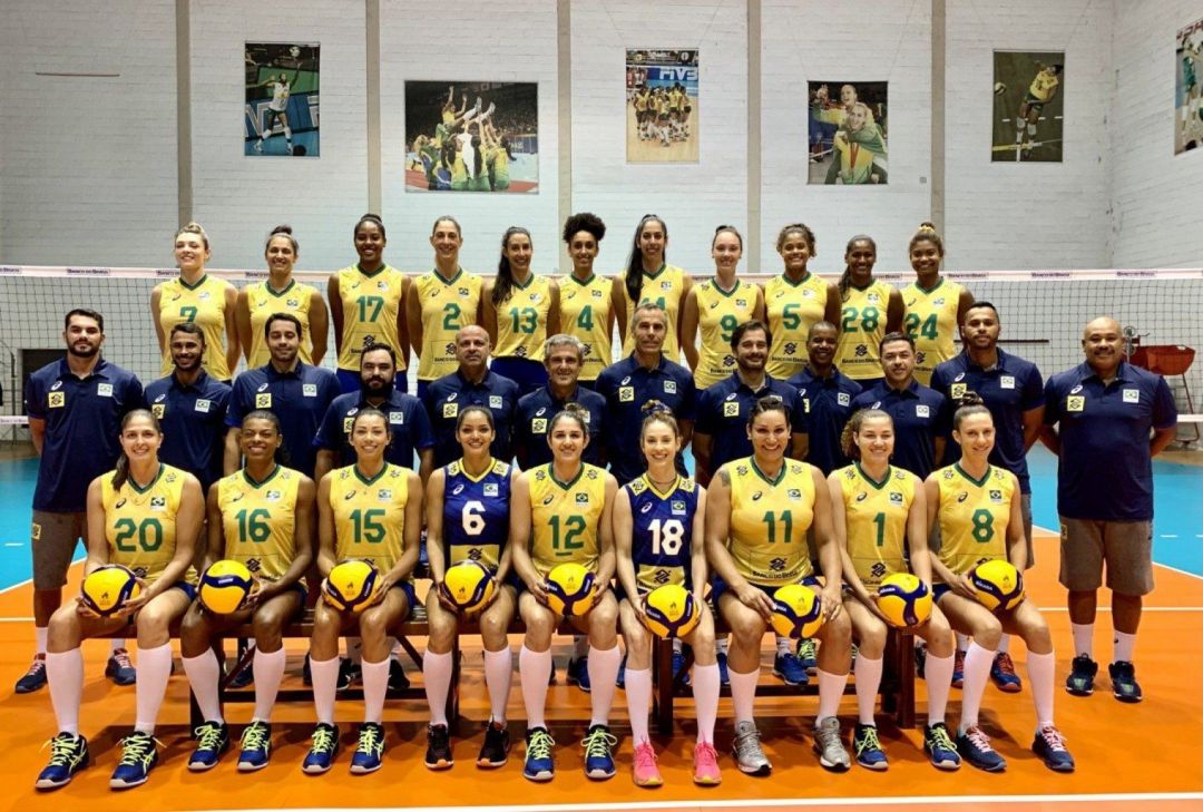 ​Olímpiadas de Tóquio: Sete atletas da Seleção Brasileira de Vôlei Feminino são da região